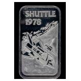 Rare JM Johnson Matthey (1986) 1978 Shuttle Bar