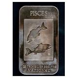 Rare NA-4V1 Pisces Silver Art Bar
