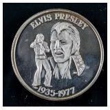 US Elvis Presley Fine Silver (.999) Medallion