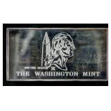 US Proof Washington Mint Fine Silver Art Bar