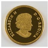 2014 RMC Issue .999 Fine Gold Five Dollar Coin