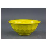 Chinese Yellow Hardstone Bowl Shen De Tang Mark