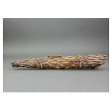 Chinese Han/Song Period White Jade Carved Boulder