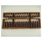 Old Chinese Wood & Bamboo Abacus Manufacturer
