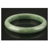 Chinese Olive Green Jadeite Bangle