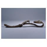 18th C. Chinese Bronze Ruyi Scepter Qianlong