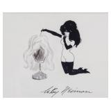 LeRoy Neiman 1921-2012 American Ink Paper Femlin