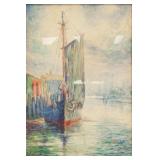 Childe Hassam 1859-1935 American Watercolour Paper
