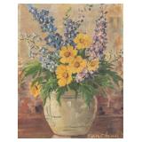 Edith C. Miller 20th Century American Oil Canvas