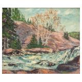 Maurice Cullen 1866-1934 Canadian Oil Board Framed