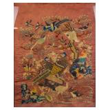 Chinese Embroidery of Birds and Phoenix Framed