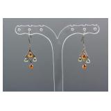 2.00ct Multi Colour Sapphire Earrings RV$600