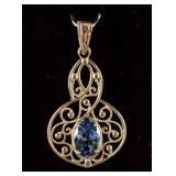 1.00ct Sapphire Pendant CRV$2400