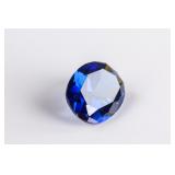 Brilliant 20.03ct Top Blue Tanzanite 13X18mm Oval
