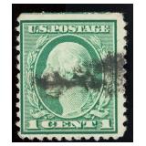 1922 United States 1 Cent Rotary Perf 11 Stamp