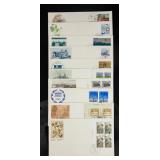 17 PC Assorted Canada Stamp with Envelopes