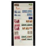 19 PC Assorted Canada Stamp with Envelopes