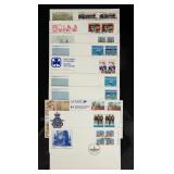 20 PC Assorted Canada Stamp with Envelopes