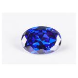 Brilliant 19.87CT Top Blue Tanzanite 13X18mm Oval