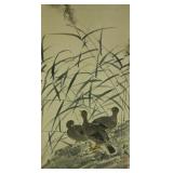 Gao Jianfu 1879-1951 Watercolour on Paper Scroll