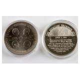 Pair of Commemorative Coins