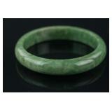 Burma Green Jadeite Bangle