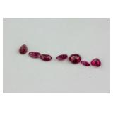 3.90ct Genuine Assorted Ruby Gemstones RV$ 400