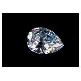 Pear Cut 33.15 CT VVS Top White Sapphire 16 x 22mm