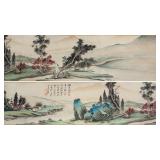 Zhang Daqian 1899-1983 China Watercolor Handscroll