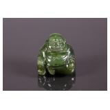 100% Natural Green Jade Hand Carving Buddha