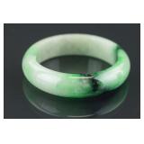 Chinese Green Jadeite Bangle with Certificate