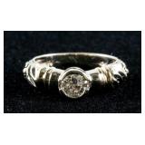 10k Yellow Gold 0.48ct Diamond Ring CRV$4150