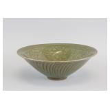 Chinese Green Crackle Porcelain Bowl