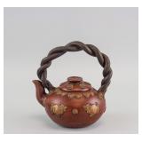 Chinese Zisha Teapot Signed Gu Jingzhou 1915-1996