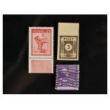 3 PC Assorted Stamps with Errors