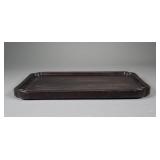 Chinese Zitan Carved Tray NR