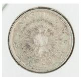 1916 Japanese Taisho 10 Sen Silver Coin Y-36