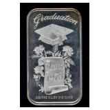 Graduation Silver Art Bar MAD-33