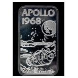 JM Johnson Matthey (1986) Apollo 1968 Fine Silver