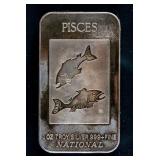 Rare Pisces Silver Art Bar NA-4V1