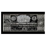 US Republic of Texas Commemorative Silver Art Bar