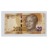 South Africa 20 Rand Bill Note