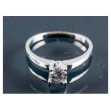 14k White Gold 0.40ct Diamond Ring CRV$2400