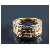 14k Yellow & White Gold Ring