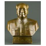 Chinese Chairman Mao Bronze Statue