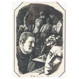 Emiliano di Cavalcanti 1897-1976  Ink on Paper