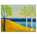 Marie Claude Boucher b. 1973 Acrylic on Canvas