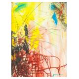 Michael Schofield b. 1932 Acrylic Abstract