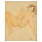 François Auguste Rodin French 1840-1917 Nude