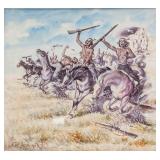 Charles Marion Russell 1864-1926 "Indian Charge"